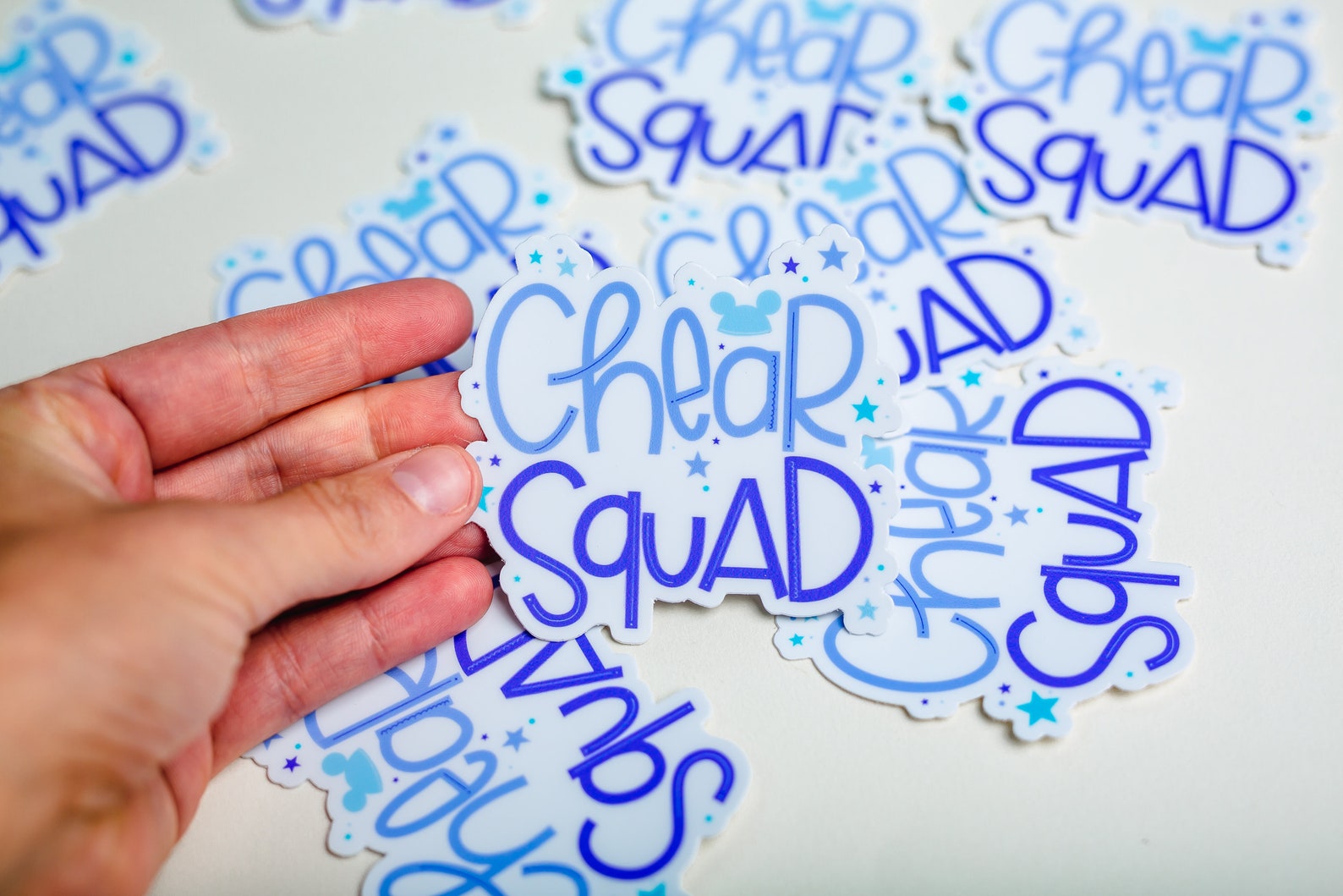 Cheer Squad Sticker Chear Squad Support for Rundisney Races Etsy