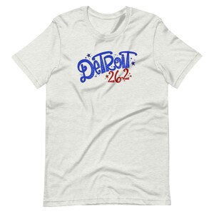 Detroit 26.2 Marathon Runner Inspired Unisex T-Shirt, Michigan Runner Gift