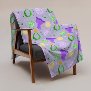 Dopey Challenge Runner Throw Blanket