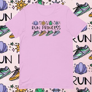 Run Princess Unisex T-shirt, Running Princess Half Marathon Runner - Etsy