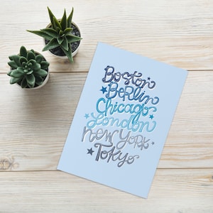6 Star World Major Marathon Finisher Card - inspirerend cadeau voor toplopers | Vier de ultieme marathonprestatie