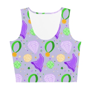 Crop Top Dopey Challenge Runner Gems and Medals, WDW Marathon Weekend Costume Crop T-Shirt