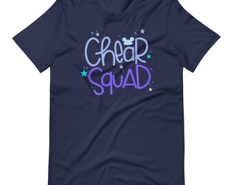 Chear Squad T-shirt, RunDisney Marathon inspirerad av Princess Half Marathon, WDW Marathon-tröja