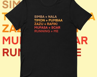 Simba and Nala Inspired Running Shirt, Springtime Surprise 10 Miler Shirt, Lion Shirt