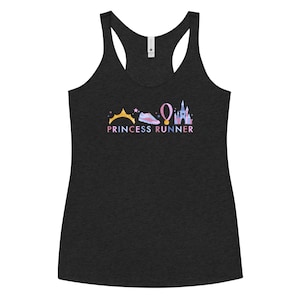 Princess Half Marathon Runner Women&#39;s Racerback Tank, Fairytale Challenge