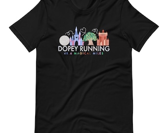 Dopey Challenge Unisex T-Shirt: Magical Miles Finisher Gift