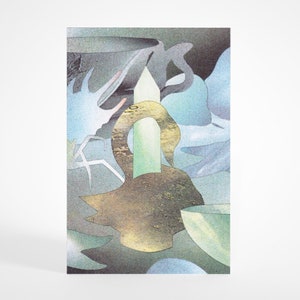 Risograph Postkarte Mini-Print-Set