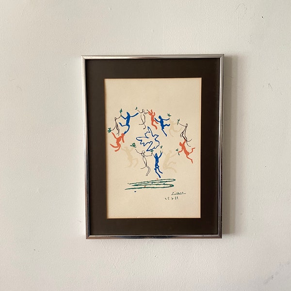 Small Picasso Framed Print without Glass - Ready to Hang