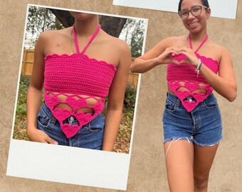 Love Triangle Crochet Pattern / by @carrillo.crochet0