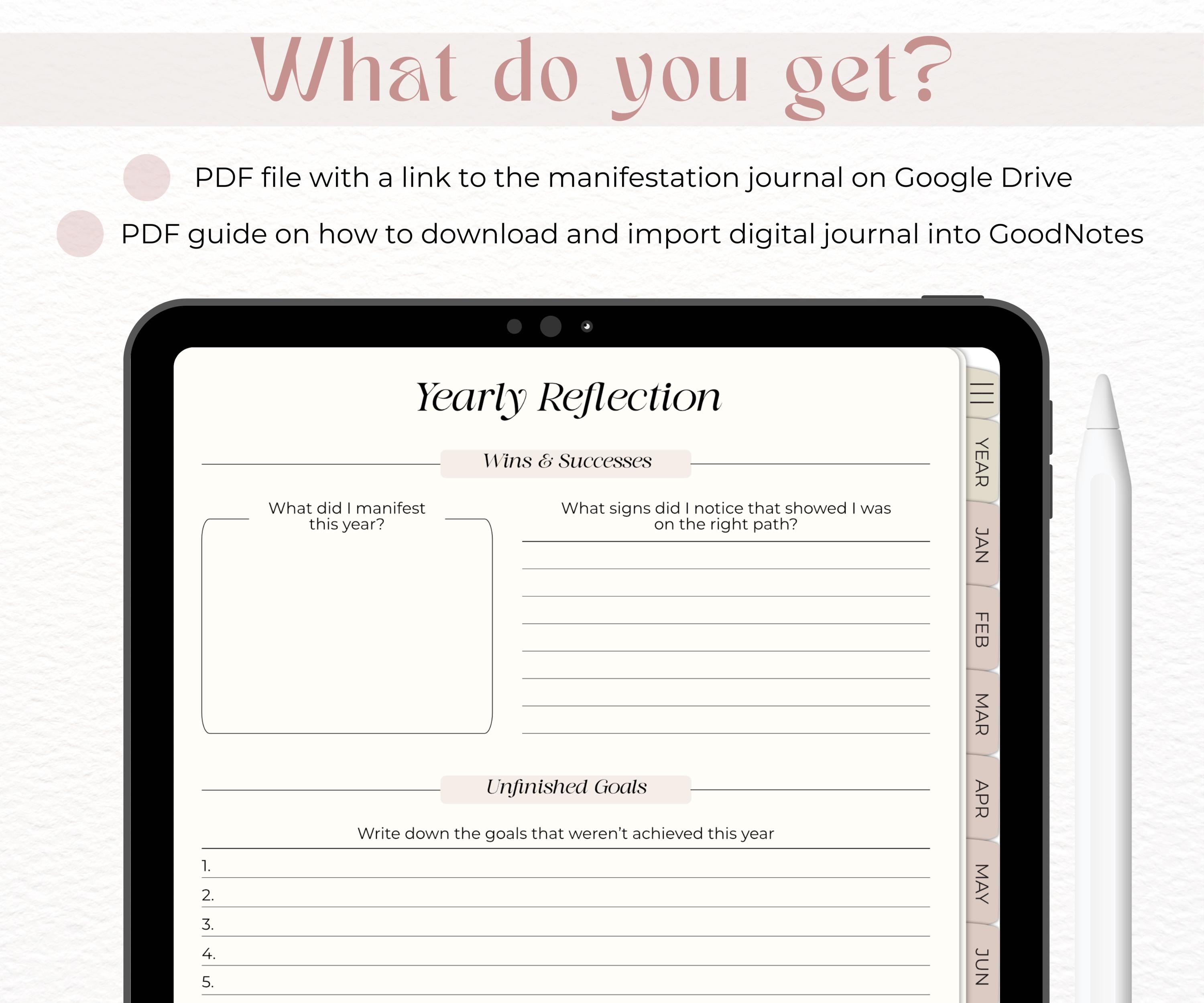 Digital Manifestation Journal: Vision Board &amp; Law of Attraction Planner ...