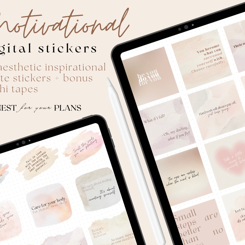 Stickers With Inspirational Quotes - Etsy