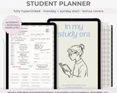 Academic Planner 2025-2026, Digital Student Planner, GoodNotes College & Study Planner, iPad Assignment Tracker, Notability School Planner