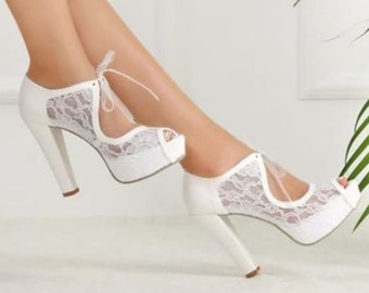 Wedding High Heels Etsy