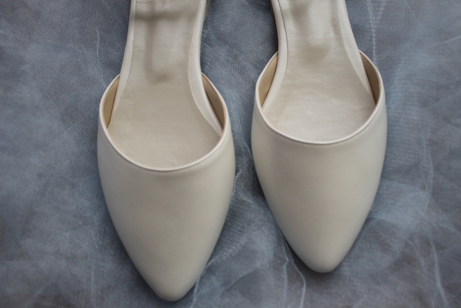 flat wedding shoes with ankle strap