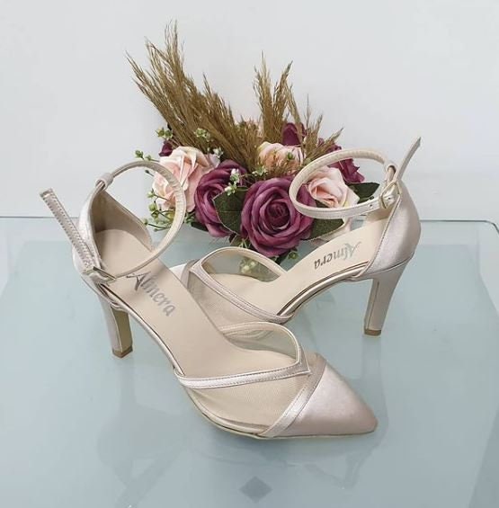embellished low heels