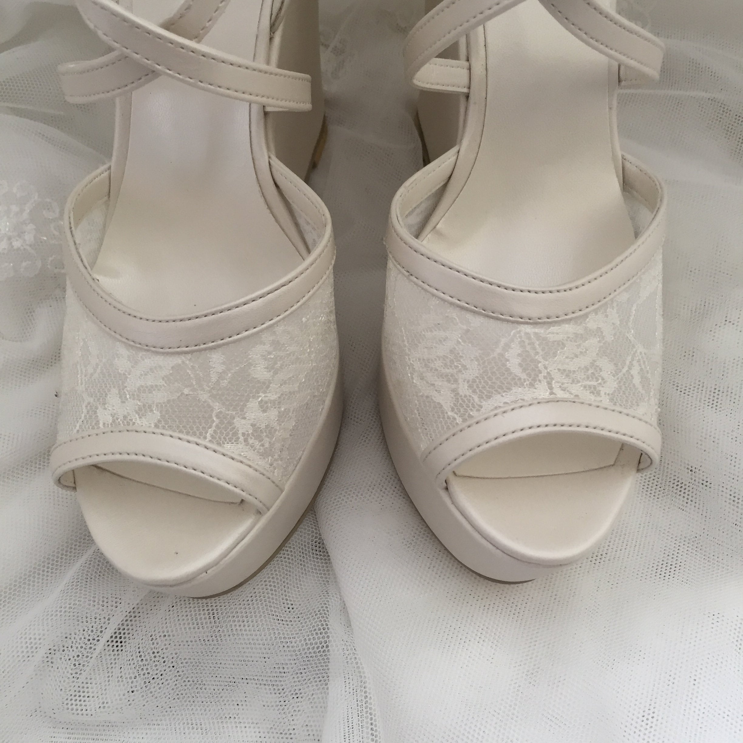 bridal wedge shoes uk