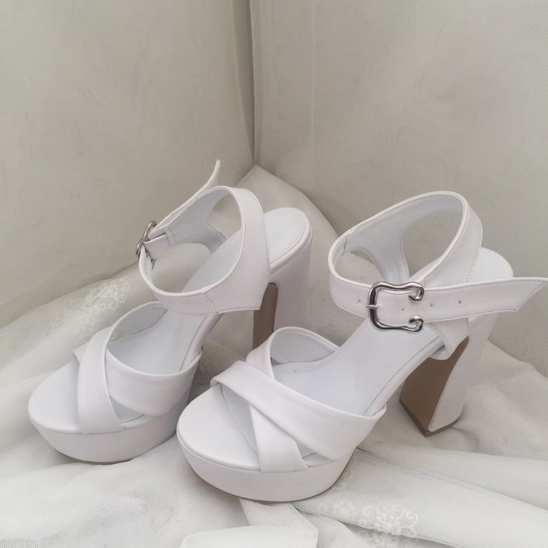 Platform Bridal Shoes Heels High Heels Wedding Shoes Etsy — free download