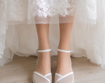 Flat shoes , woman flat shoes ,  , Tulle , Flat Wedding Shoes , Ivory  flats , White flats  , gold flats , baby blue women flats