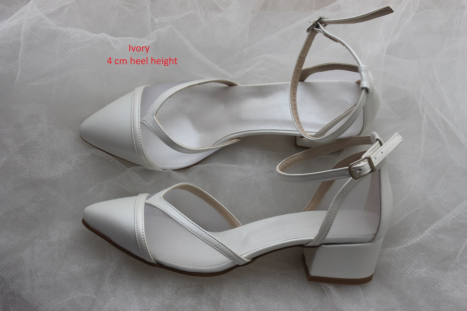 embellished low heels
