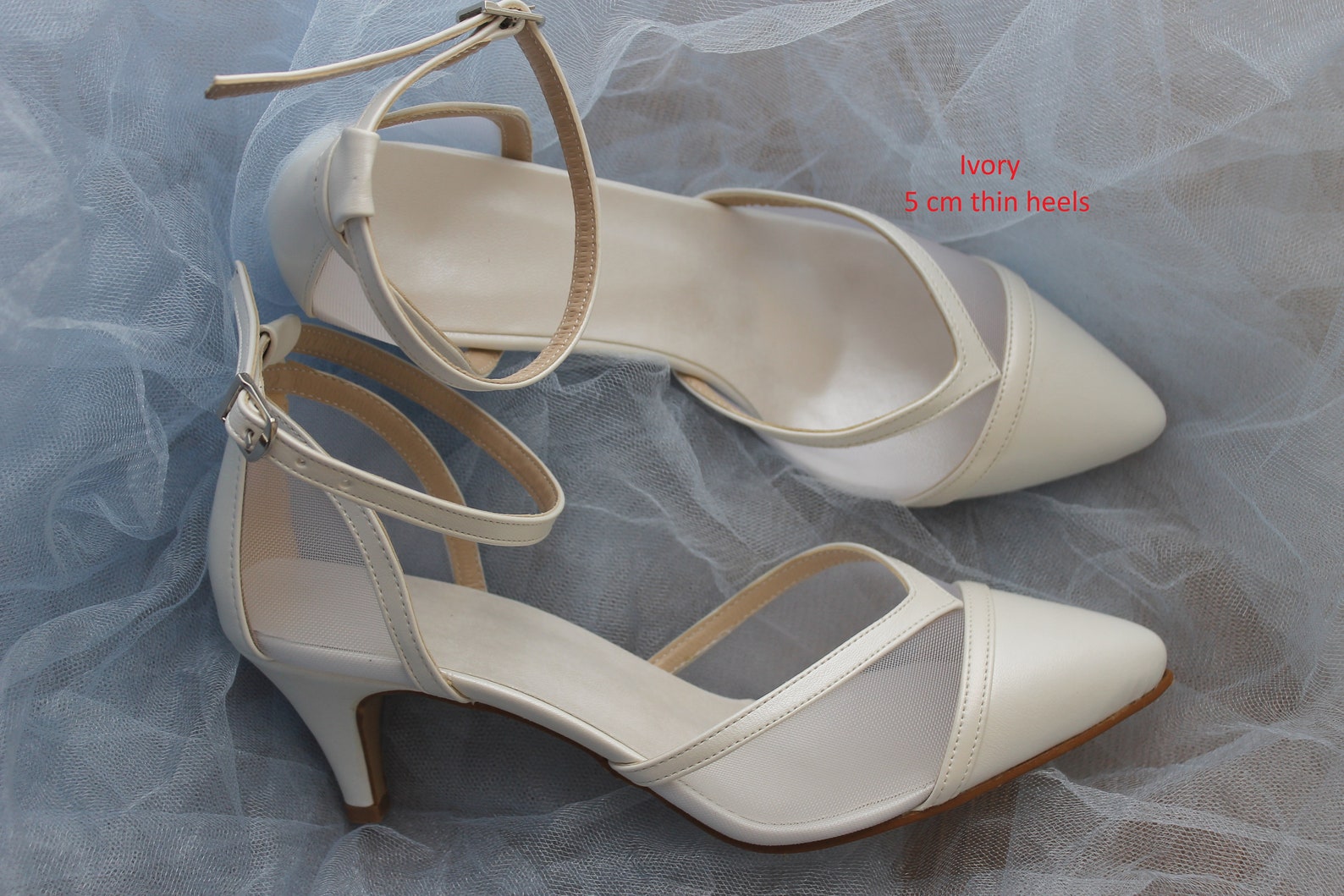embellished low heels