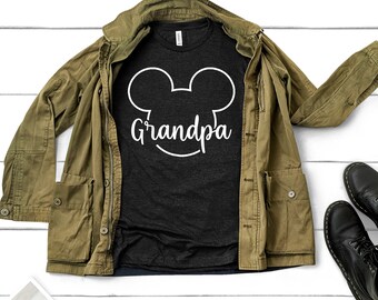 Grandpa shirt, Disney grandpa, Disney grandpa shirt, Papa shirt, Disney trip, Disney vacation