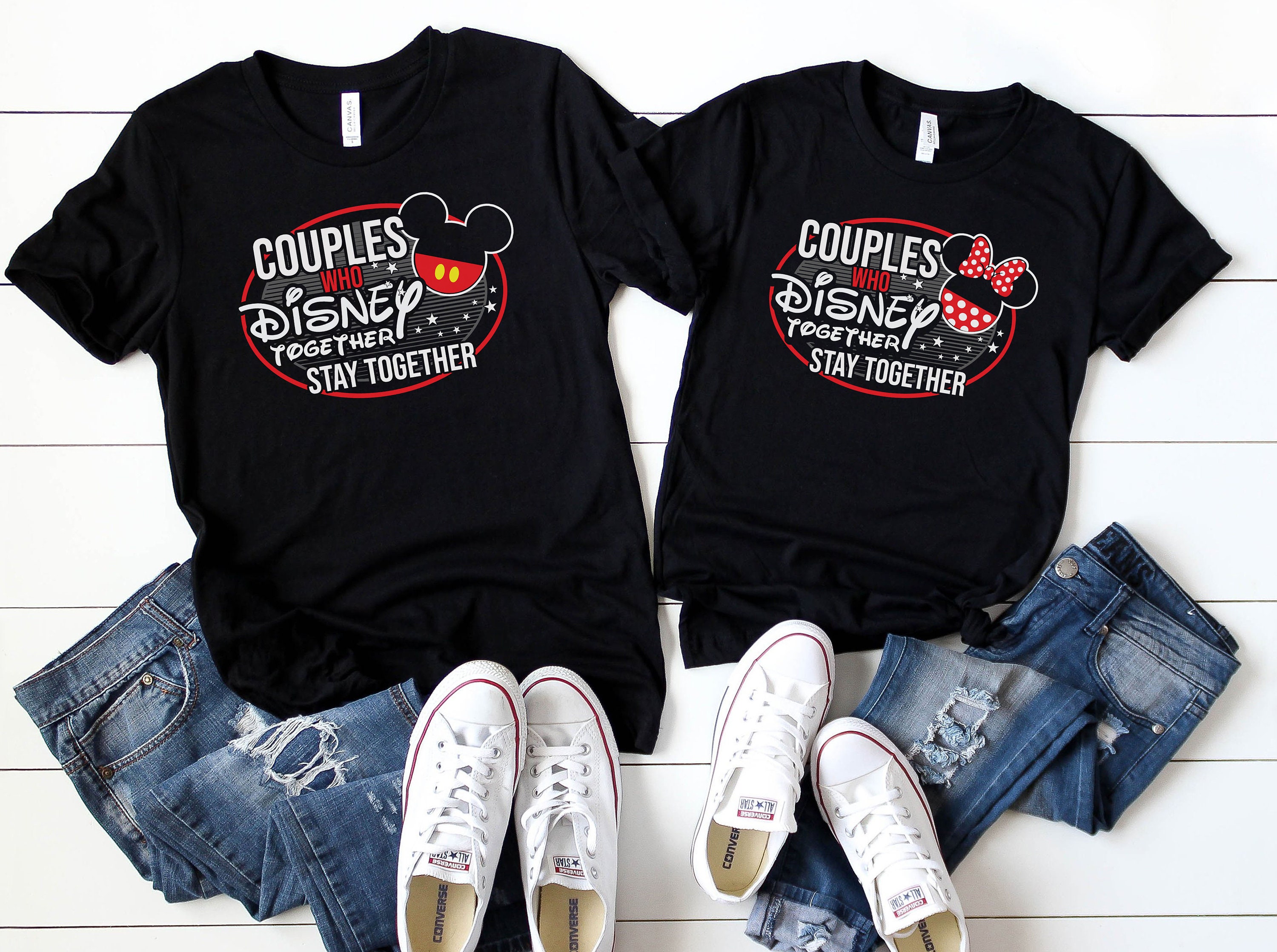 Matching disney shirts for couples 2025