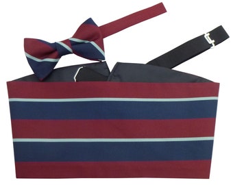 RAF Royal Air Force Regimental Cummerbund Set (Includes Bow Tie & Hanky)