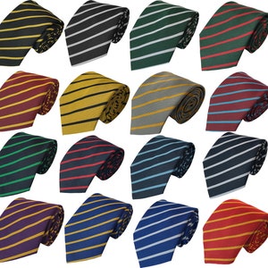 Single Stripe School Ties (52 inch length) Secondary/High School Size