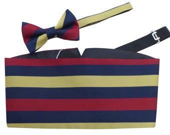 Royal Army Medical Corps Cummerbund Set (Includes Bow Tie & Hanky)