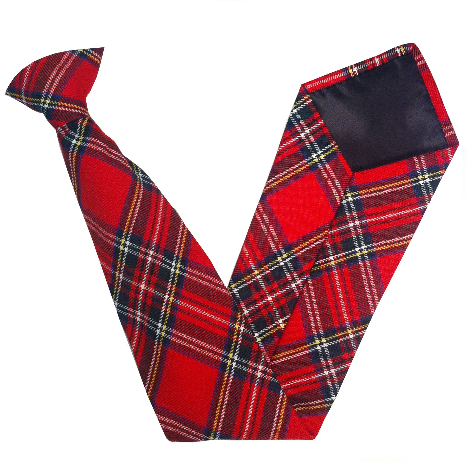 Mens Clip on Ties Solid Uniform Clip-on Neck Ties France