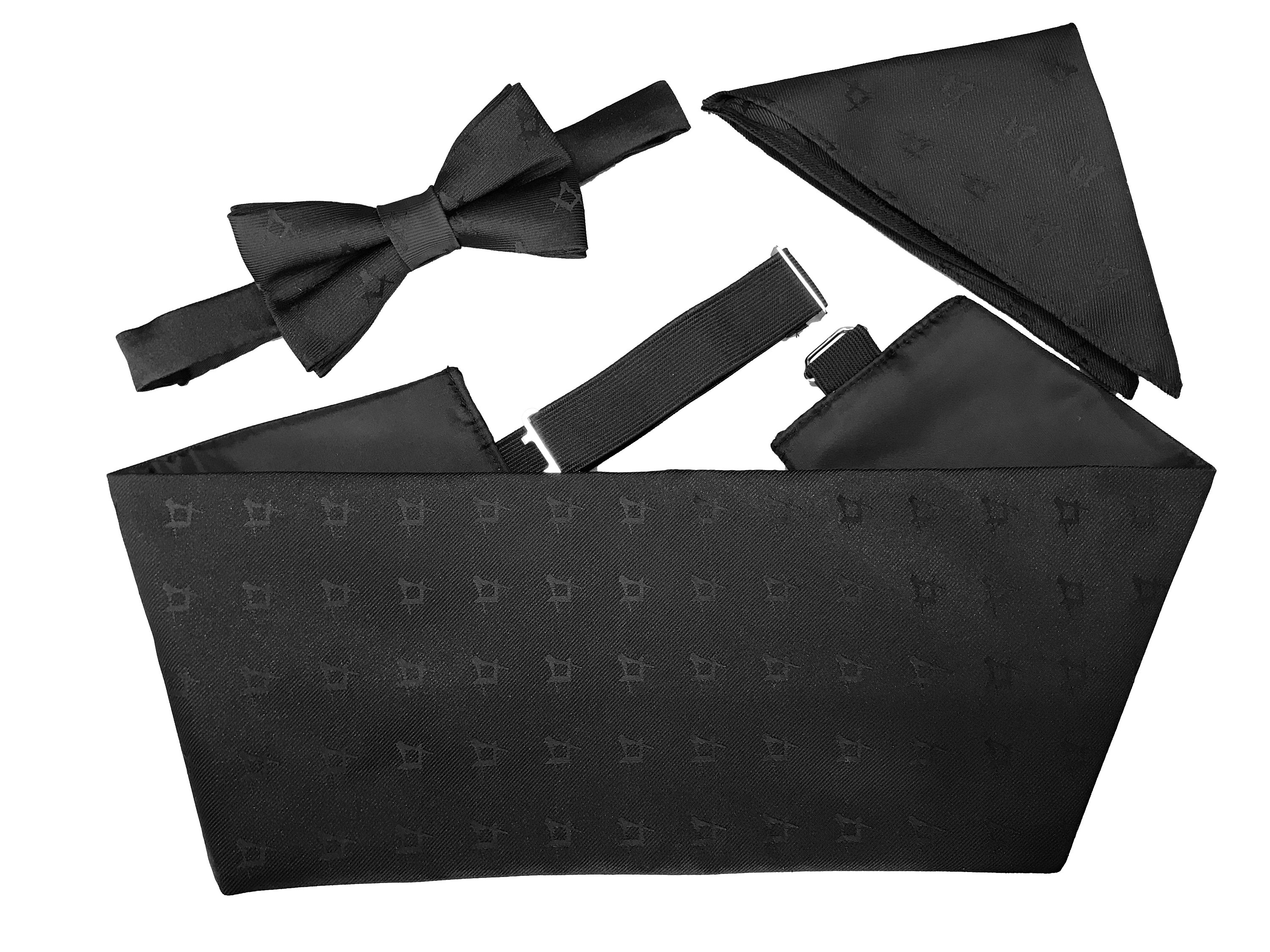 Authentic Louis Vuitton Bowtie + Pocket Square (1 Set) 100% New