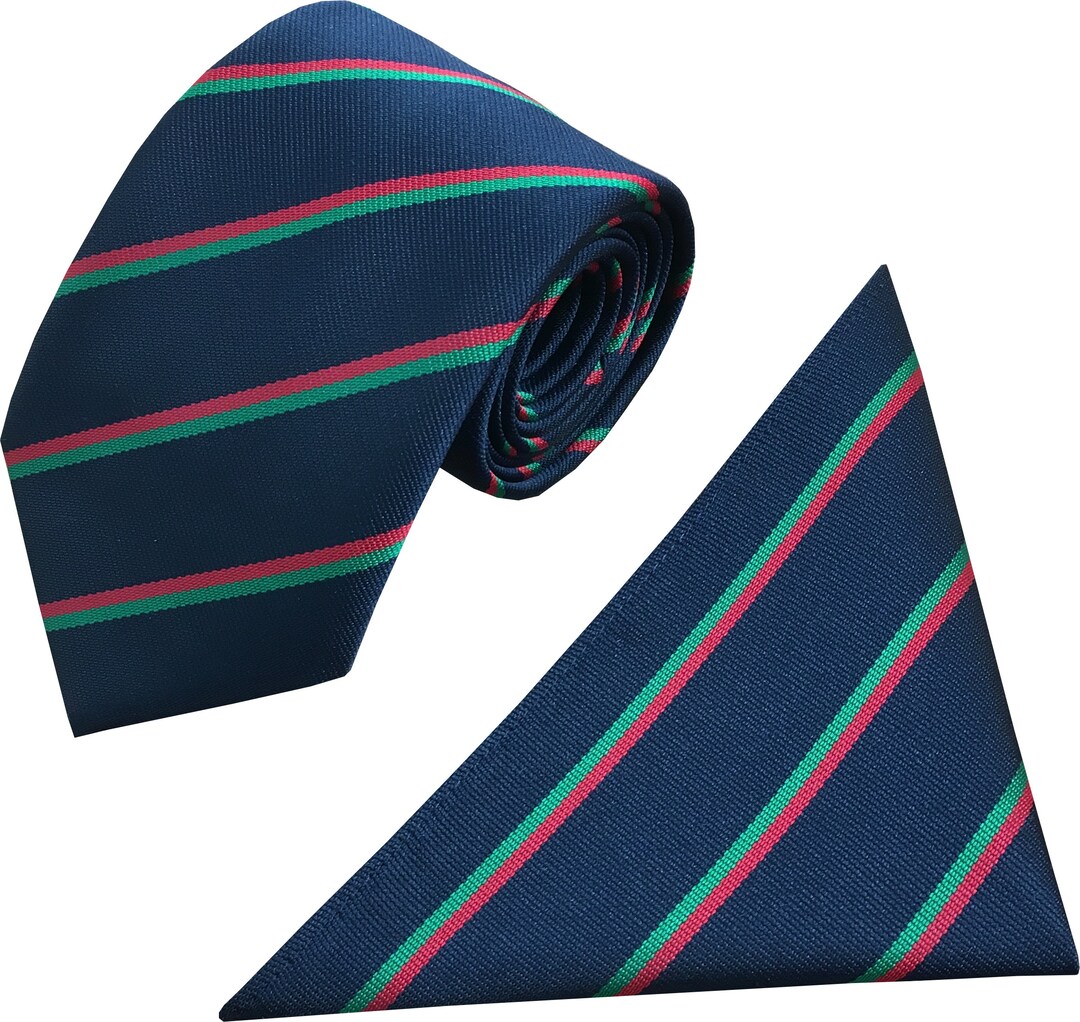 Royal Pioneer Corps Regimental Tie - Standard 56" Or Clip-On 20" - Handmade In UK - Polyester - View #10