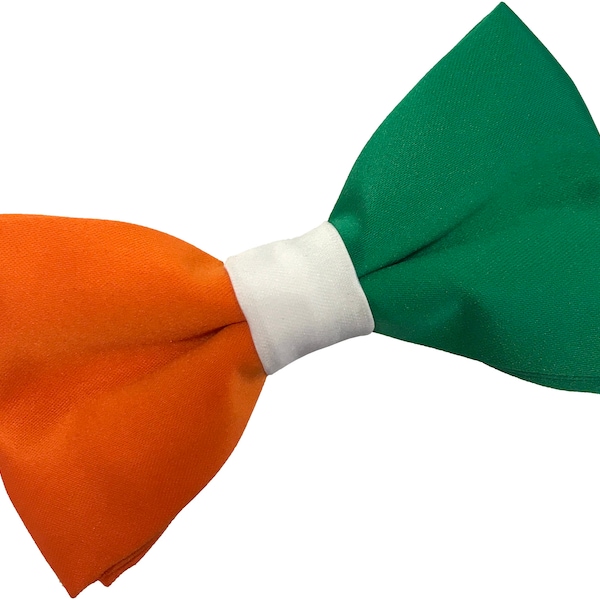 Men's Irish Flag Colours Bow Tie ST PATRICK'S DAY