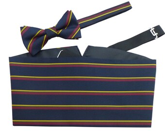 Royal Marines Cummerbund Set (Includes Bow Tie & Hanky)