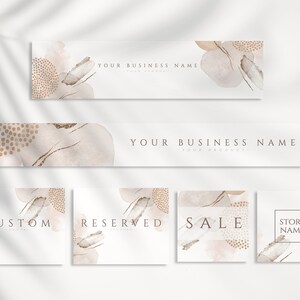 Editable DIY Etsy Branding Kit Etsy Shop Branding Etsy | Etsy