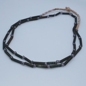 Antique Tribal Brass Bead Necklace