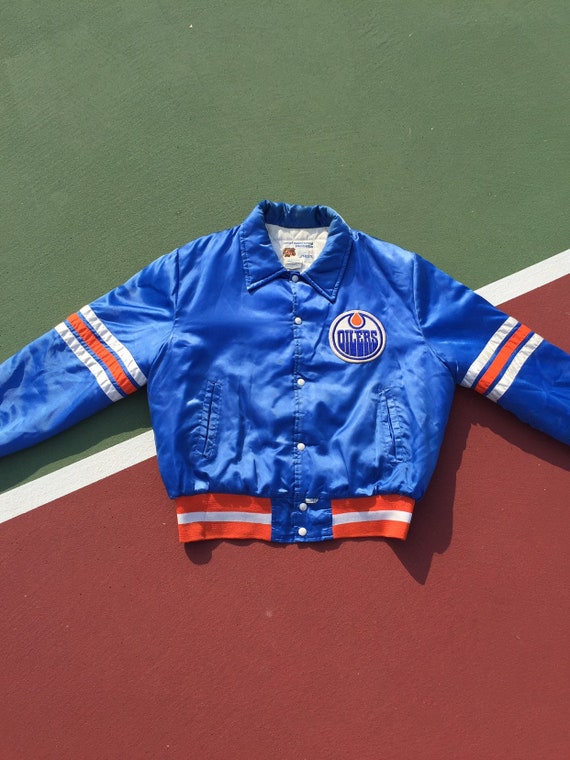 NHL Edmonton Oilers Satin Jacket