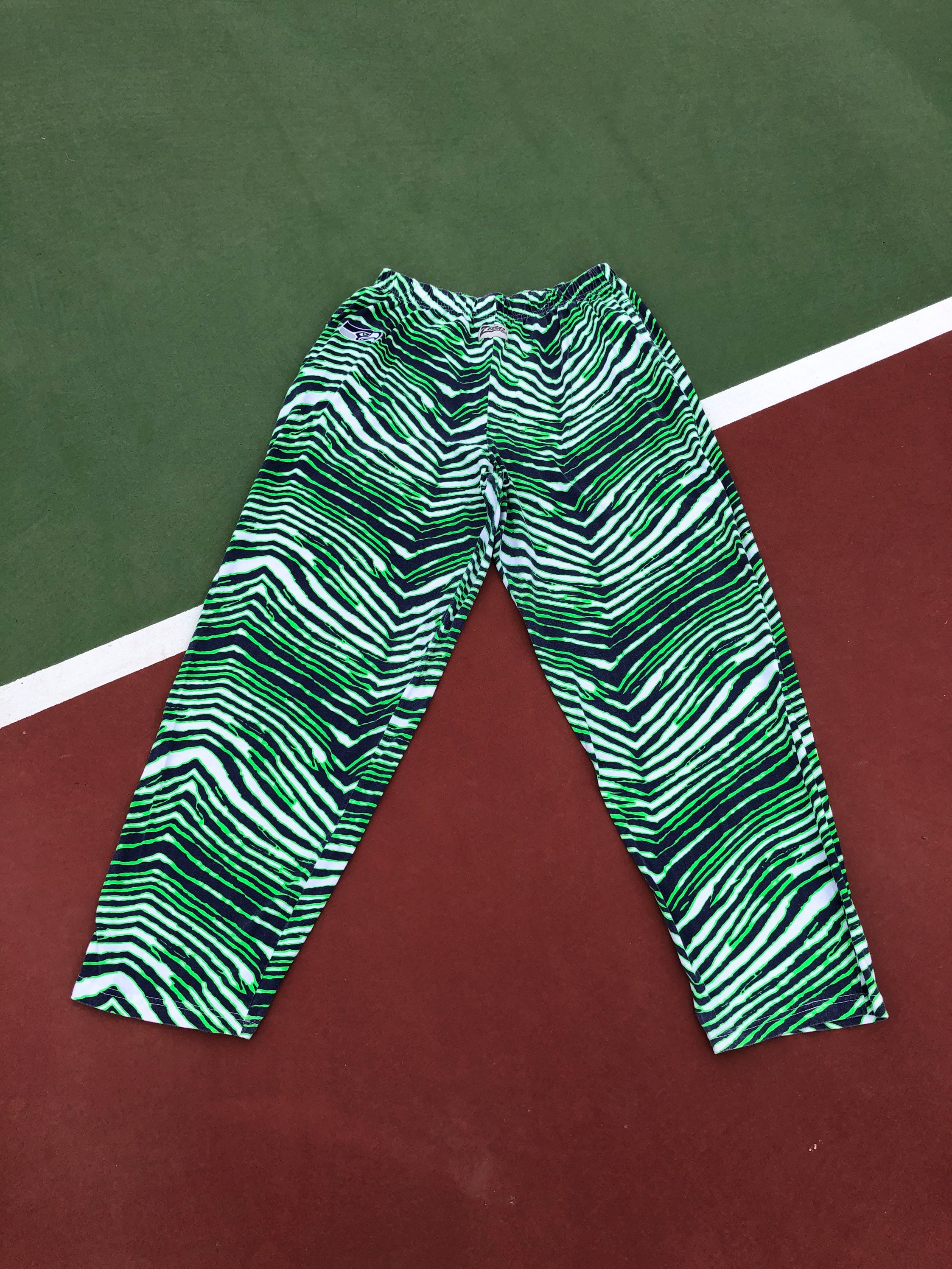 90s Zubaz NFL Seattle Seahawks Pants Etsy