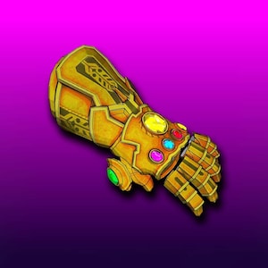 MCU Infinity Gauntlet Templates - Foam