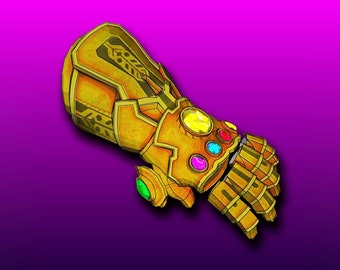 MCU Infinity Gauntlet Templates - Foam