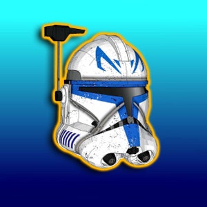 Captain Rex Phase II-helmsjablonen - schuim