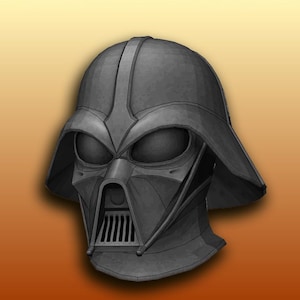 Darth Vader Ralph McQuarrie Helmet templates - Foam