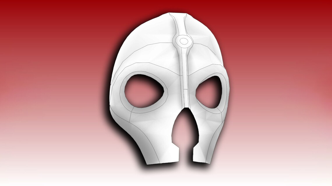 Darth Nihilus Mask Templates KOTOR 2 Foam Etsy