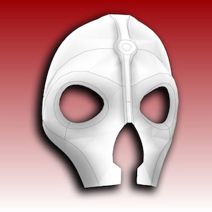 Darth Nihilus Mask Templates - KOTOR 2 - Foam