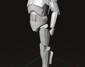 Clone Trooper Phase 1 Armor Templates Foam - Etsy