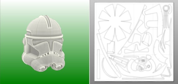 foam clone trooper armor templates