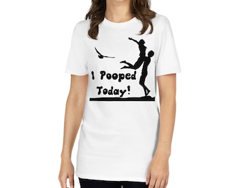 Silhouette Couple Pooped Today! T-Shirt