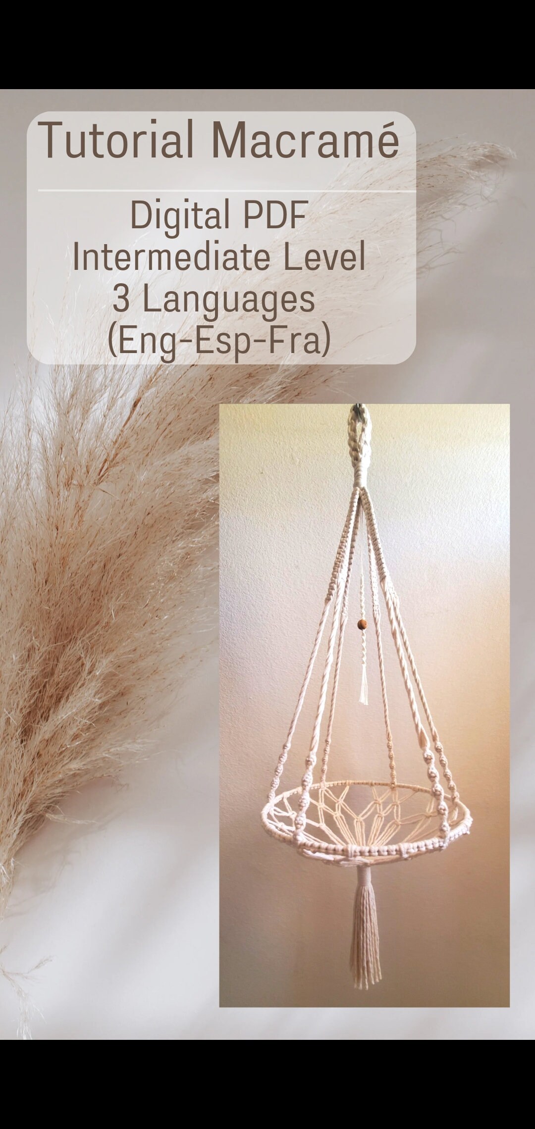 Macramé TUTORIAL / Specific Knots Instructions / Multipurpose Hanging