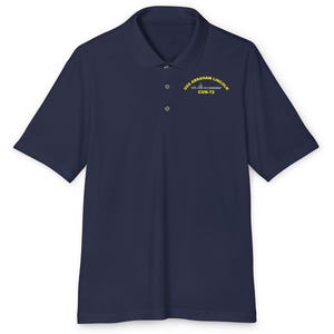 CVN-72 USS Abraham Lincoln Embroidered Polo Shirt