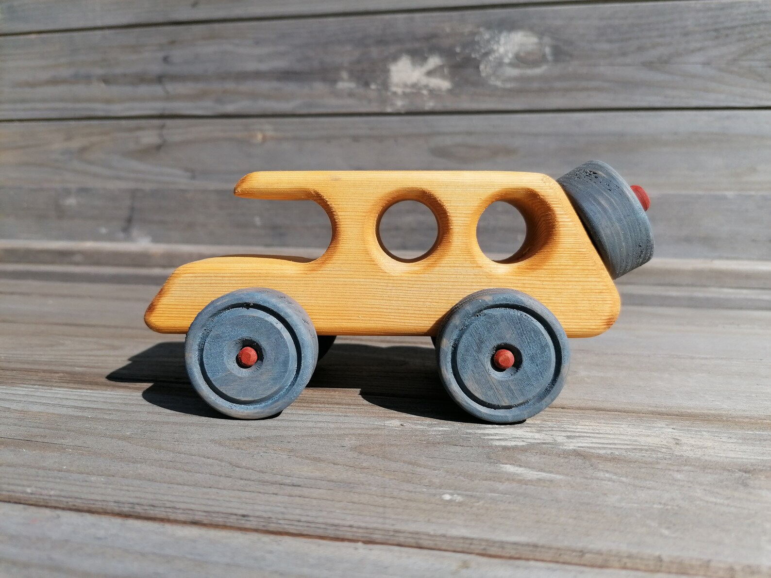 Old school car wooden toy car for kids toddler | Etsy
